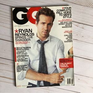 Gq Magazine Ryan Reynolds October 2010